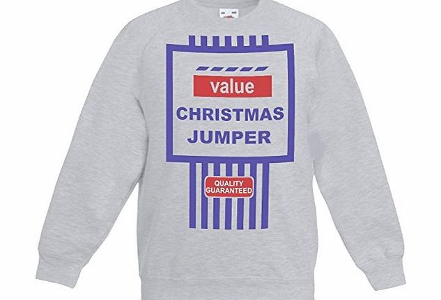 The Dragons Den Grey Tescos Value Christmas Jumpers Sweatshirt Funny Gift Idea [xlarge]
